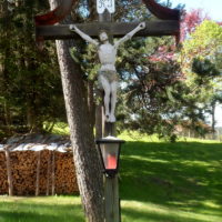 Kreuz am ehemaligen Pestfriedhof Bertoldshofen