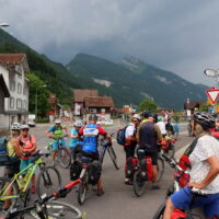Ein Gewitter zieht auf